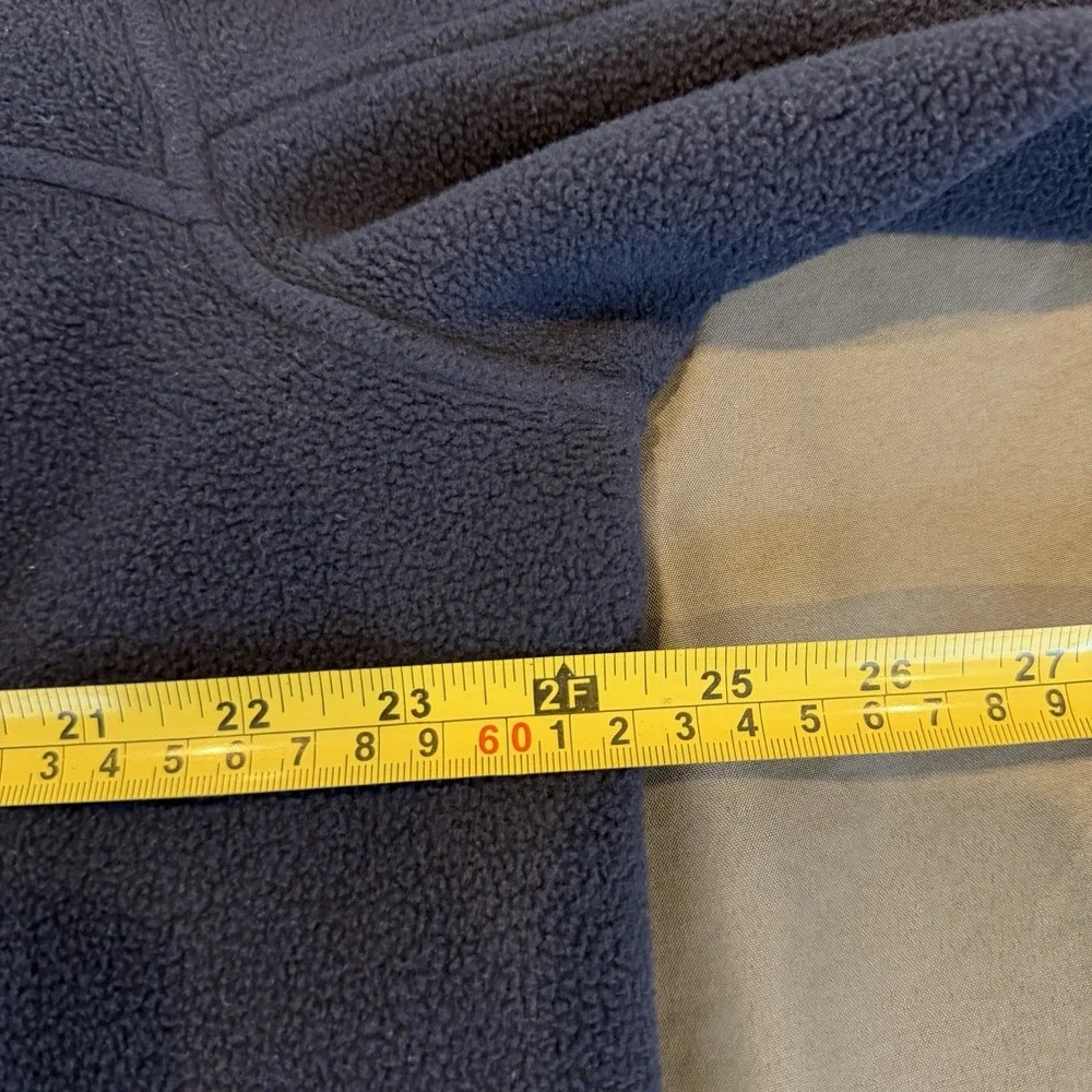 Patagonia Synchilla Fleece Full Zip Mens XL Blue‎ Jacket Logo